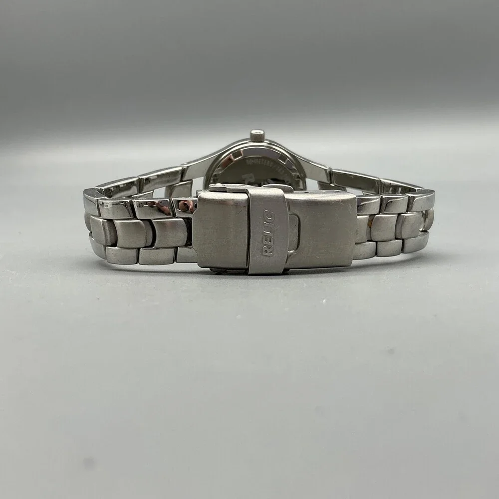 Relic Wet ZR 11649 Womens Watch 25mm Green Dial Stainless Steel Date New Batt 6